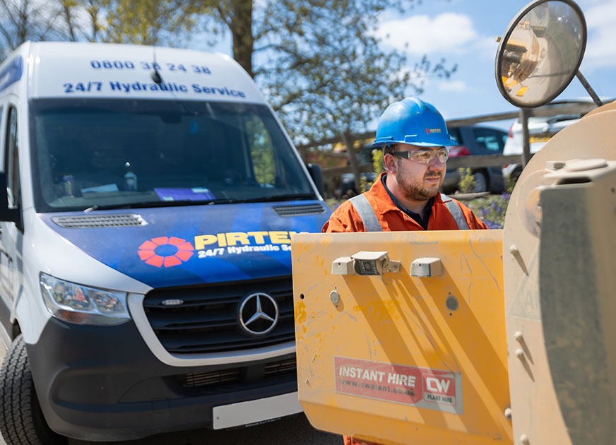 emergency hydraulic hose repair